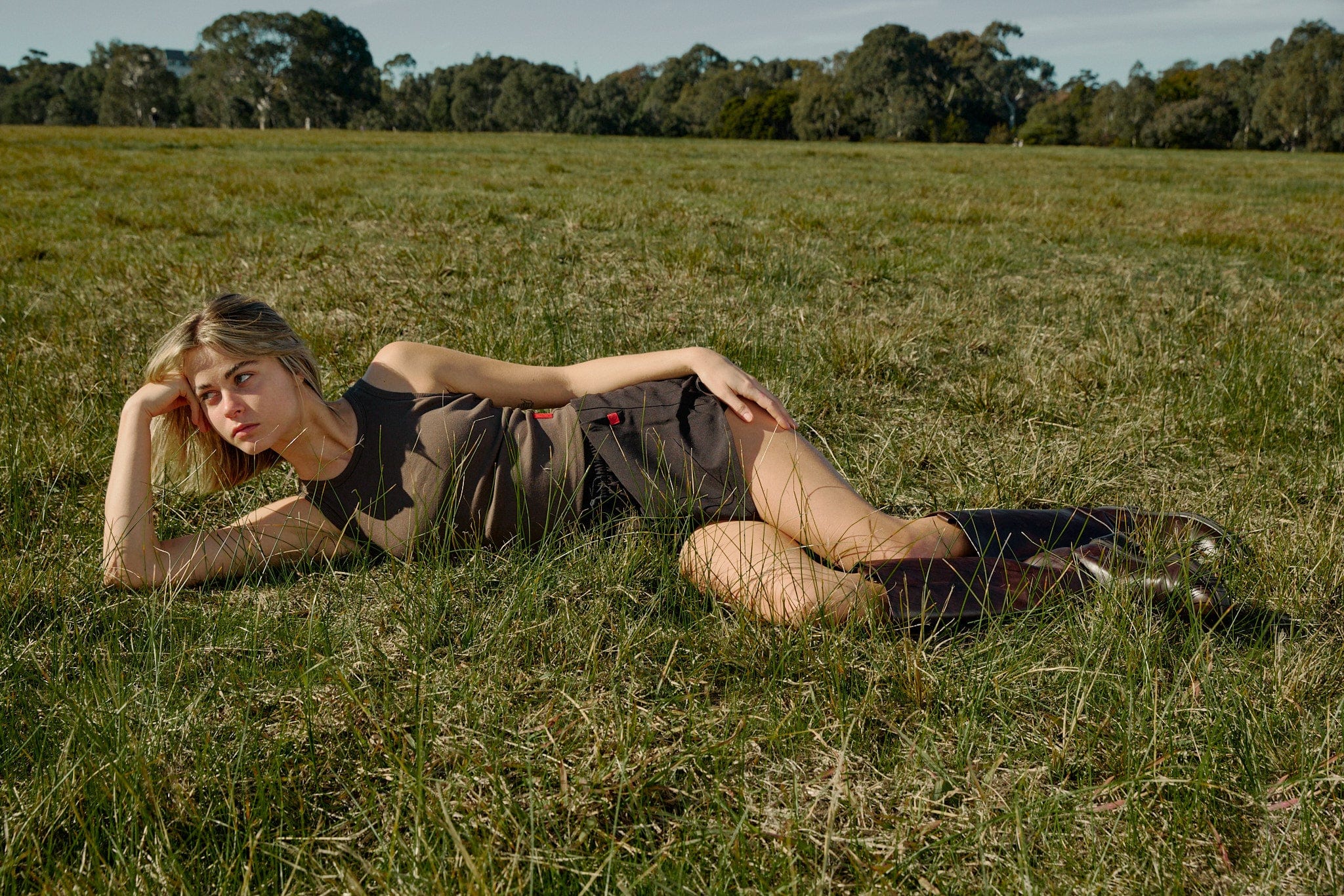 Women's Organic Cotton Ribbed Tank Top - Image 44