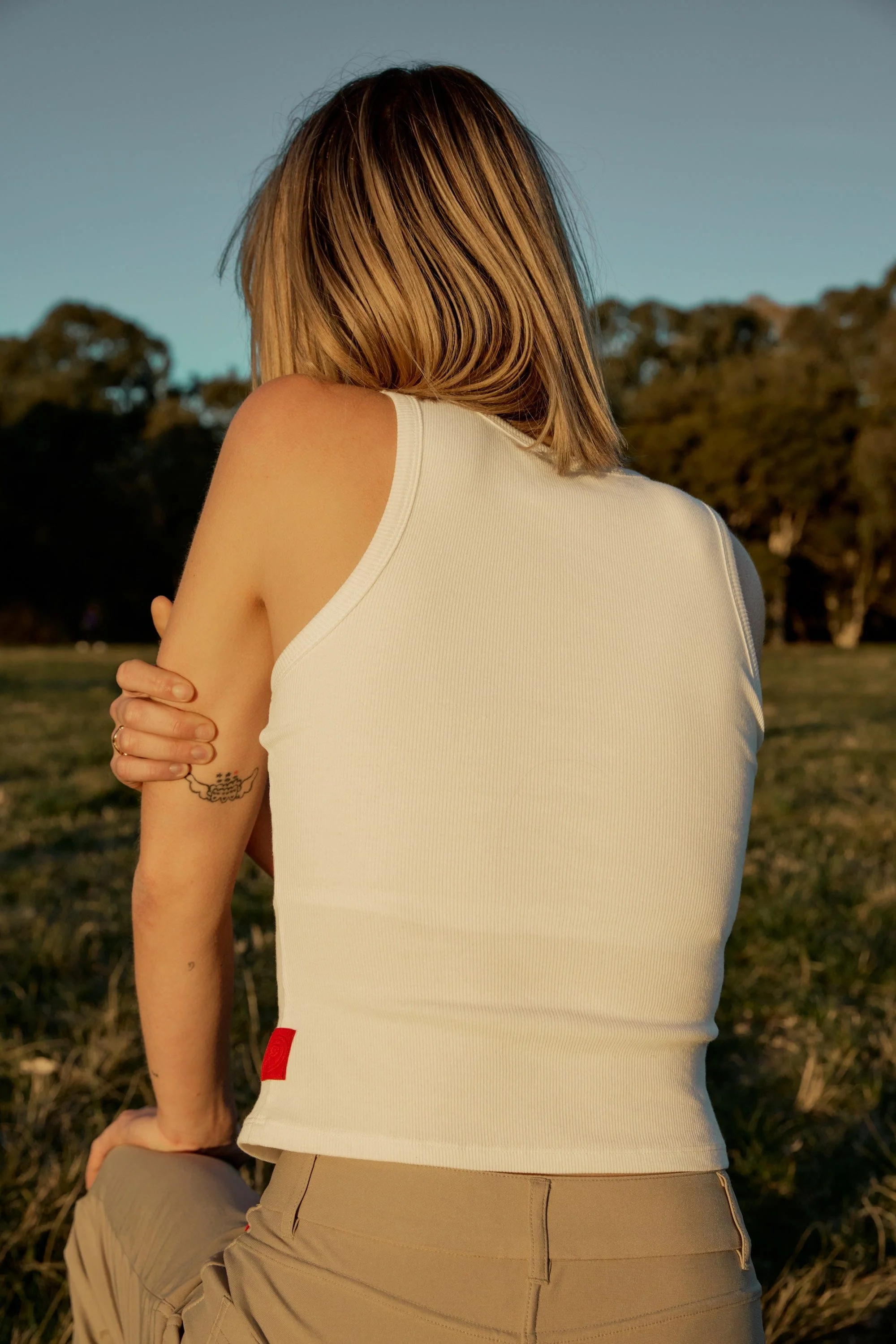 Women's Organic Cotton Ribbed Tank Top - Image 45